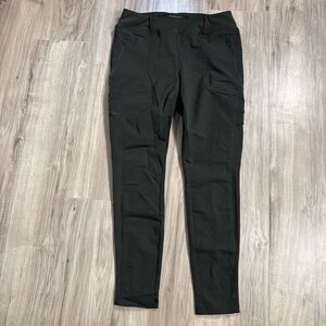 Decathlon Forclaz Women's Green Gorpcore Outdoor Hiking Pants Size Large